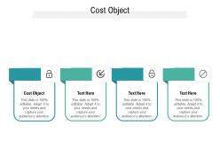 Cost object ppt powerpoint presentation infographic template designs cpb