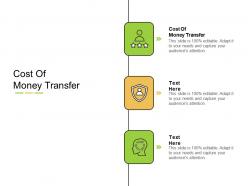Cost of money transfer ppt powerpoint presentation summary styles cpb
