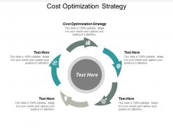 Cost optimization strategy ppt powerpoint presentation file good cpb