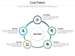 Cost patent ppt powerpoint presentation gallery graphic tips cpb
