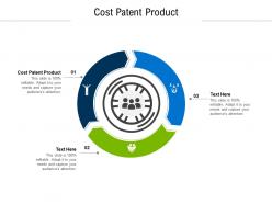 Cost patent product ppt powerpoint presentation icon slide cpb
