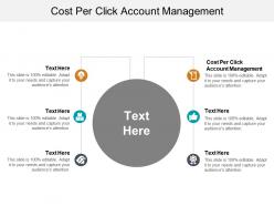 Cost per click account management ppt powerpoint presentation styles influencers cpb