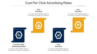 Cost Per Click Advertising Rates Ppt Powerpoint Presentation Show Infographics Cpb