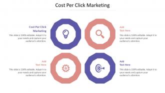 Cost Per Click Marketing Ppt Powerpoint Presentation Infographics Inspiration Cpb