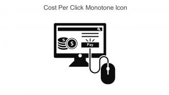 Cost Per Click Monotone Icon In Powerpoint Pptx Png And Editable Eps Format
