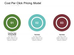 Cost per click pricing model ppt powerpoint presentation portfolio summary cpb