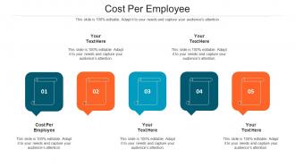 Cost Per Employee Ppt Powerpoint Presentation File Infographics Cpb