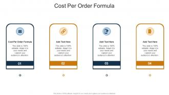 Cost Per Order Formula In Powerpoint And Google Slides Cpb