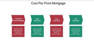 Cost per point mortgage ppt powerpoint presentation outline show cpb