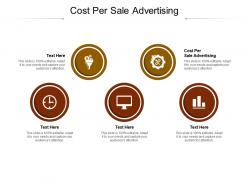 Cost per sale advertising ppt powerpoint presentation outline portrait cpb