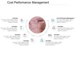 Cost performance management ppt powerpoint presentation pictures vector cpb