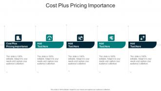 Cost Plus Pricing Importance In Powerpoint And Google Slides Cpb