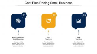Cost Plus Pricing Small Business Ppt Powerpoint Presentation Inspiration Templates Cpb