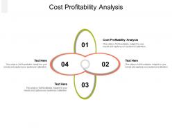 Cost profitability analysis ppt powerpoint presentation model smartart cpb