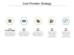 Cost provider strategy ppt powerpoint presentation inspiration vector cpb