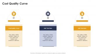Cost Quality Curve In Powerpoint And Google Slides Cpb
