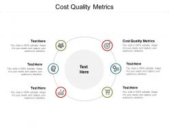 Cost quality metrics ppt powerpoint presentation professional slide portrait cpb