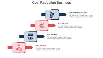 Cost Reduction Business Ppt Powerpoint Presentation Professional Vector Cpb