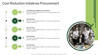 Cost Reduction Initiatives Procurement In Powerpoint And Google Slides Cpb