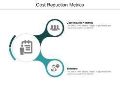 Cost reduction metrics ppt powerpoint presentation outline gridlines cpb