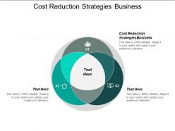 Cost reduction strategies business ppt powerpoint presentation pictures demonstration cpb