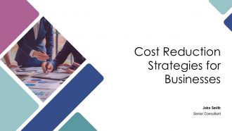 Cost Reduction Strategies For Businesses PPT Slides AT