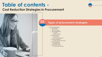 Cost Reduction Strategies In Procurement Strategy CD V Adaptable Good