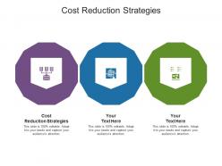 Cost reduction strategies ppt powerpoint presentation layouts example file cpb