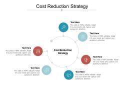 Cost reduction strategy ppt powerpoint presentation professional gridlines cpb