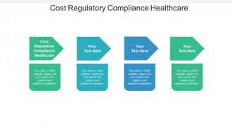 Cost regulatory compliance healthcare ppt powerpoint presentation styles gallery cpb