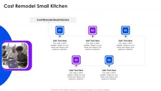 Cost Remodel Small Kitchen In Powerpoint And Google Slides Cpb
