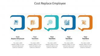 Cost replace employee ppt powerpoint presentation pictures graphics download cpb