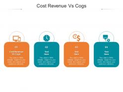 Cost revenue vs cogs ppt powerpoint presentation layouts slide portrait cpb