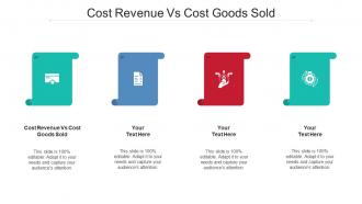 Cost Revenue Vs Cost Goods Sold Ppt Powerpoint Presentation Professional Aids Cpb