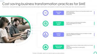 Cost Saving Business Transformation Practices For SME