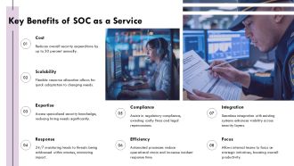 Cost Savings Achieved Through SOC As A Service PPT Structure AT Colorful Impactful