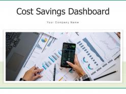 Cost savings dashboard procurement planning deployment management