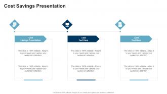 Cost Savings Presentation In Powerpoint And Google Slides Cpb