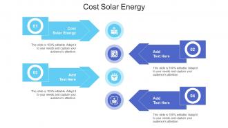 Cost Solar Energy Ppt Powerpoint Presentation Pictures Show Cpb