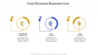Cost Structure Business Icon In Powerpoint And Google Slides Cpb