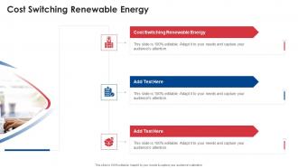 Cost Switching Renewable Energy In Powerpoint And Google Slides Cpb