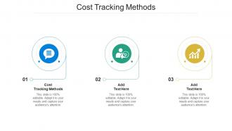 Cost Tracking Methods Ppt Powerpoint Presentation Summary Format Ideas Cpb