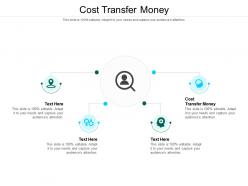 Cost transfer money ppt powerpoint presentation portfolio graphic tips cpb