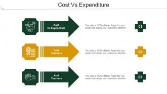 Cost Vs Expenditure Ppt Powerpoint Presentation Template Cpb