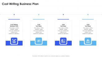 Cost Writing Business Plan In Powerpoint And Google Slides Cpb