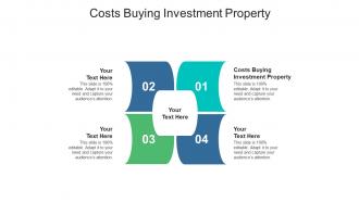 Costs buying investment property ppt powerpoint presentation professional graphics cpb