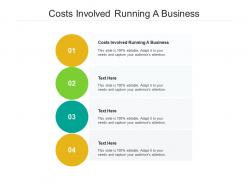 Costs involved running a business ppt powerpoint presentation gallery show cpb