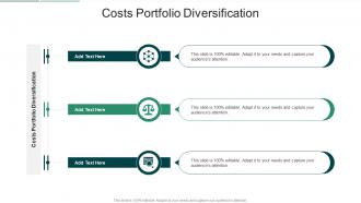 Costs Portfolio Diversification In Powerpoint And Google Slides Cpb