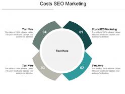 Costs seo marketing ppt powerpoint presentation ideas guide cpb
