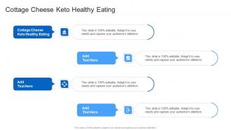Cottage Cheese Keto Healthy Eating In Powerpoint And Google Slides Cpb